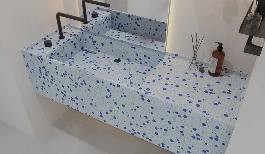 Терраццо Blue Ocean